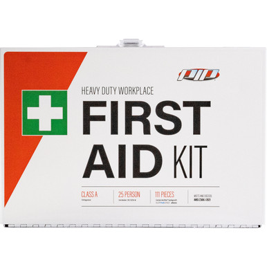 PIP ANSI Class A First Aid Kit - 25 Person, KIT, White 299-21025A-M