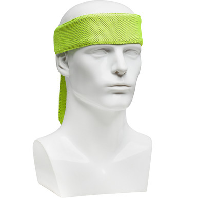 EZ-Cool Max Evaporative Cooling Tieback Headband - PVA with Wicking Fiber, OS, Pink 393-EZ500-PK
