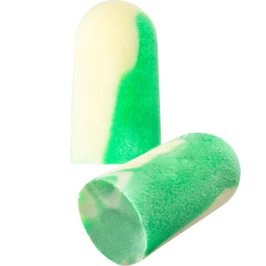 Mega Bullet BioSoft Disposable Bio-Based Foam Ear Plug with BioSoft Technology - NRR 32 - Bulk, OS, Multi BSF-1B