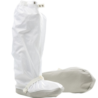 Uniform Technology Maxima ESD ISO 4 (Class 10) Cleanroom Boot, 5XL, White CB2-68WH-5XL