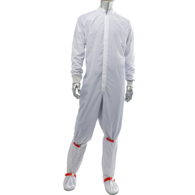 Uniform Technology C3 ISO 4 (Class 10) Cleanroom Coverall, 6XL, White CC1245-65WH-6XL