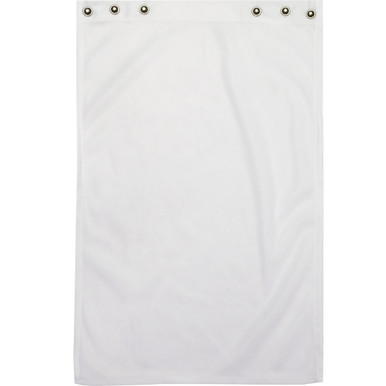 Uniform Technology Tricot Snap-in Face Mask, OS, White CD1-75WH-O/S