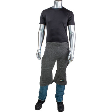 Kut Gard ATA PreventWear ATA Blended Cut Resistant Chaps with Adjustable Straps, 25", Dark Gray CHAPS-1