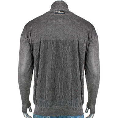 Kut Gard ATA PreventWear ATA Blended Cut Resistant Jacket with Mesh Back and Thumb Holes, 3XL, Dark Gray J145SP-4CM-TH-3XL
