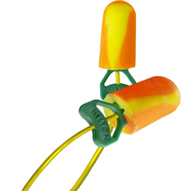 Pinchfit BioSoft Disposable Bio-based Corded Foam Ear Plug with Pinchfit Technology - NRR 32, OS, Multi PF-30