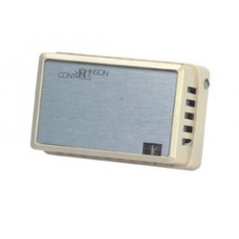 Johnson Controls T-4506-2003 Metal Cover Vertical Dual Window Brass