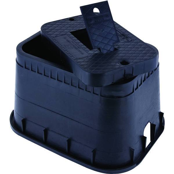 Dallas Speciality 12" Rectangular Meter Box With Black Meter Reader Lid