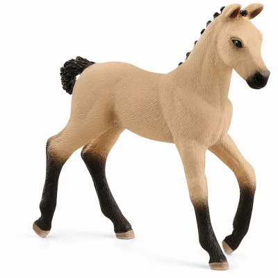 Hannoverian Foal Toy Animal Figure, Black & Tan, Ages 3 & Up