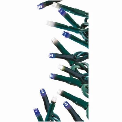 Christmas Micro Starry String Lights, 8 Functions, Blue & Pure White, 500 Lights