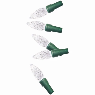 210 LIGHTS C6 LED PURE WHITE REEL