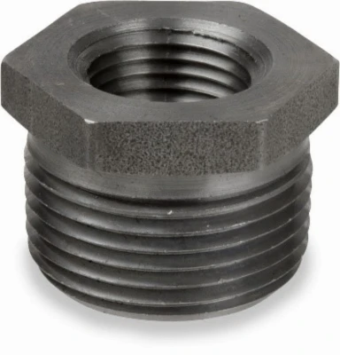 Black Pipe Hex Bushing, 3 x 1-1/2 In.