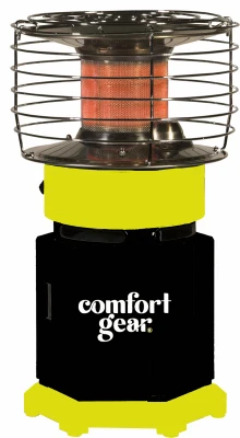Portable 360-Degree Propane Heater, Indoor/Outdoor, 5,500-10,000 BTU, For 1-Lb. LP Tank