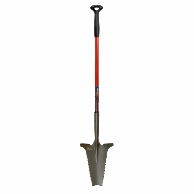 Root Slayer Nomad Shovel, Inverted V Cutting Blade