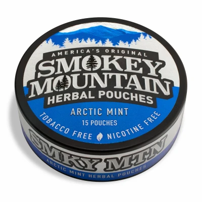 Caffeinated Pouches, Arctic Mint, 15-Ct.