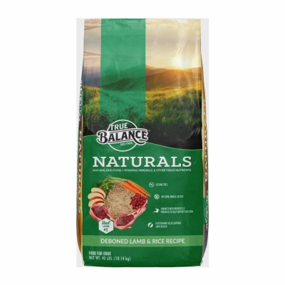 True Balance Lamb & Rice Dry Dog Food, 40 Lbs.