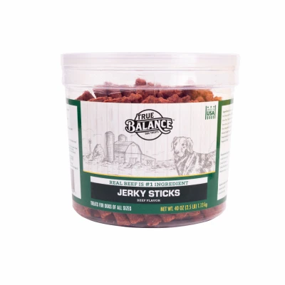 Beef Jerky Sticks Dog Treats, 40 oz.