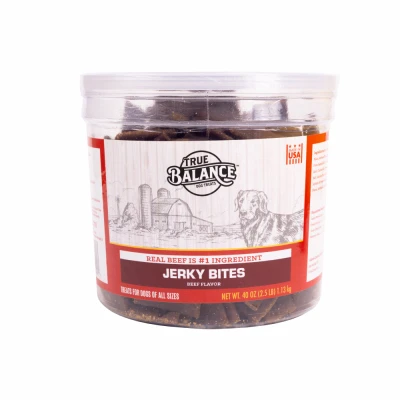 Beef Jerky Bites Dog Treats, 40 oz.