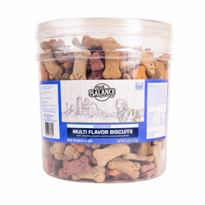 Multi-Flavored Dog Biscuits, Medium Size, 6 Llbs.