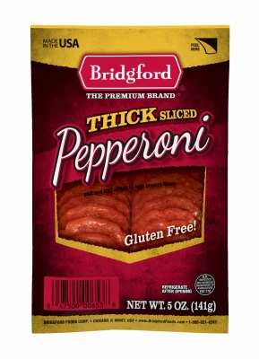 Thick Sliced Pepperoni, 5 oz.