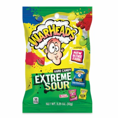 Extreme Sour Candy, 3.25 oz.