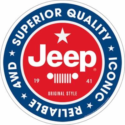Metal Sign,Jeep Superior Quality , 12 x 12 In.