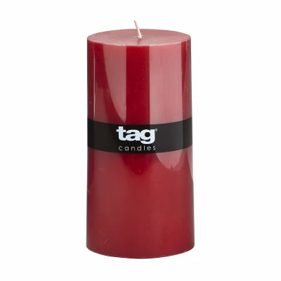Pillar Candle, Cotton Wick, Smokeless, Paraffin Wax