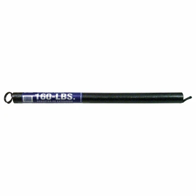 Sectional Garage Door Extension Spring with Safety Cable, Brown Tip, 160 Lbs.