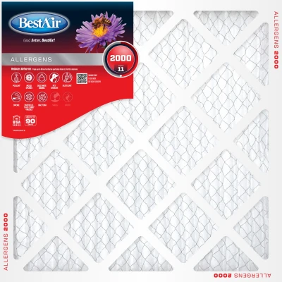 18x25 x 1 In. MERV 11 Furnace Filter, 90 Days