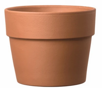 Terracotta Clay Cachepot Planter, 5.1 In.