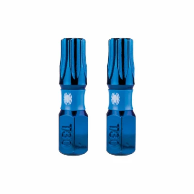 T30 Torx Impact Driver Bits, 1 In., 2-Pk.