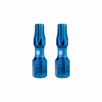 T25 Torx Impact Driver Bits, 1 In., 2-Pk.