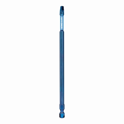 SQ2 Mach-Blue Square Impact Driver Bit, 6 In.