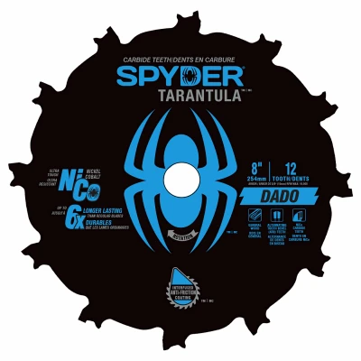 Tarantula DADO Circular Saw Blade, 8 In.