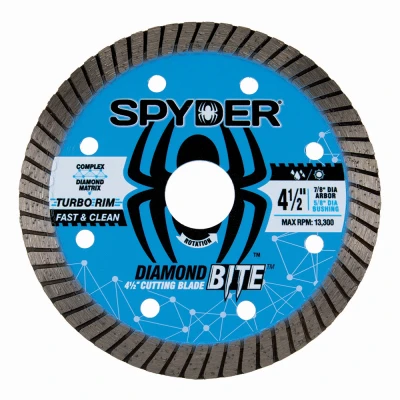 Masonry Continuous Turbo Cutting Wheel, 4-1/2 In.