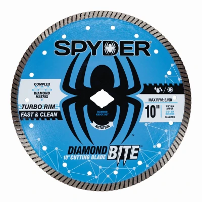 Masonry Continuous Turbo Cutting Wheel, 10 In.