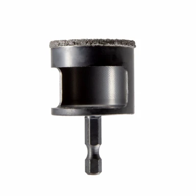 Diamond Grit Arbored Hole Saw, 1-3/8 In