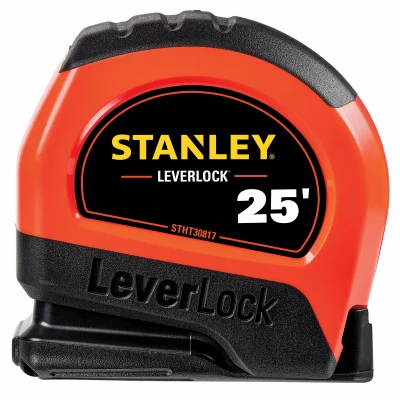 Leverlock High-Vis Tape Measure, 25 Ft.