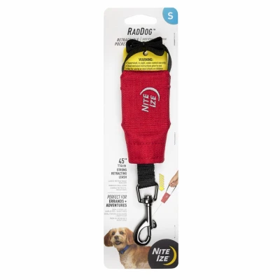RadDog Retractable Pocket Leash, Small Dogs
