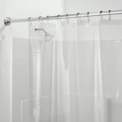 Crown Eva Shower Curtain Liner, Clear, 70 x 72 In.