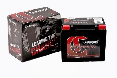 12-Volt Powersport Motorcycle Battery, 12 AH Capacity