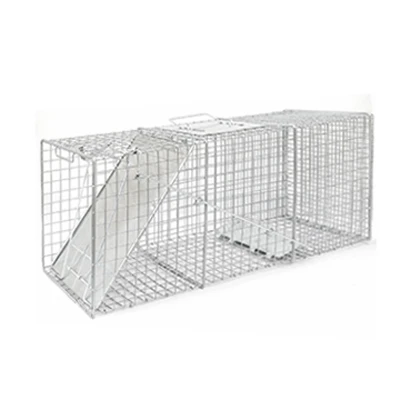Live Animal Cage Trap, Small, 32 x 12 x 10 In.
