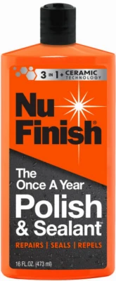 Once a Year Car Polish and Sealant, 16 oz. Bottle