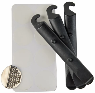 Bicycle Tire Repair Kit, 20 Glueless Patches
