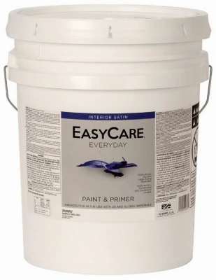 Everyday Interior Satin Latex Paint, Medium Base, 5 Gallons