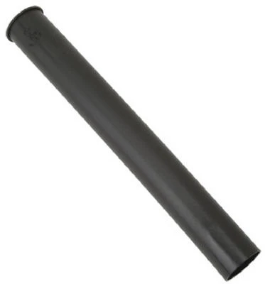 Flanged Kitchen Drain Tailpiece, Black Plastic, 1-1/2 OD x 12 In.
