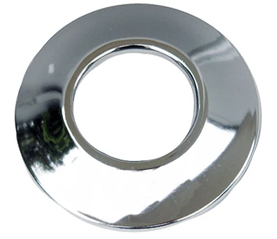 Sure Grip Shallow Flange, Chrome, For 1 In. Iron Pipe