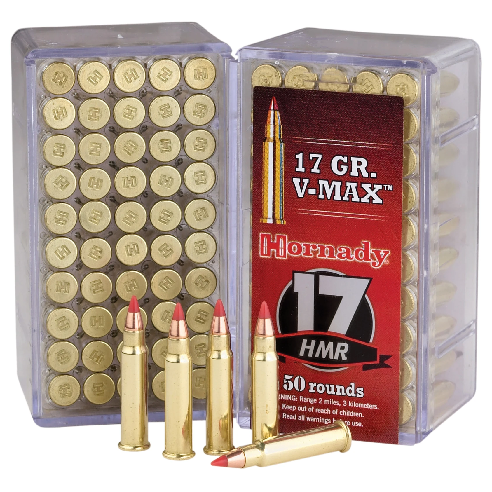 Varmint Express Rimfire Ammunition, .17 Hmr, 17 Grain, 50 Rounds