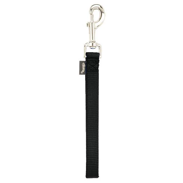 Goat Lead, Black Nylon, 8 In. Loop, 10 In. Long