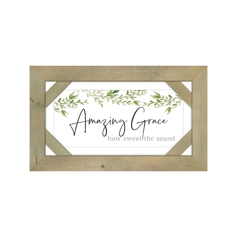 Cut Frame Wall Decor - Inspirational Home Accent