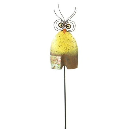 Diggity Stake Owl Metal Garden Accent 11944 For Outdoor Decor